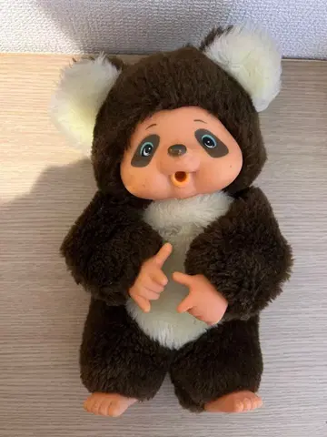 몬치치 타누타누? 쇼와 레트로 봉제 인형 당시 물건 초레어 인형