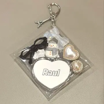 SnowMan 굿즈 파우치 키링 라우