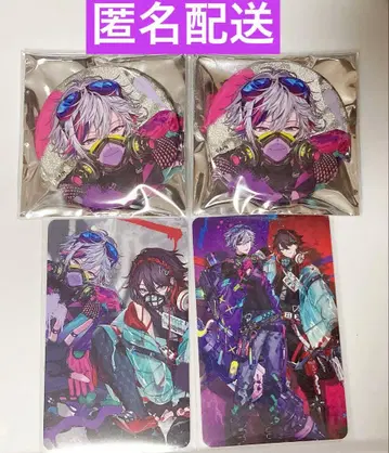 니지산지 Stun Mode 후와 미나토 사에구사 아키나 캔뱃지 카드