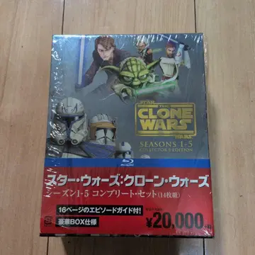 스타 워즈: 클론 워즈 시즌 1-5 컴플리트 세트