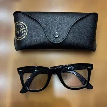 Ray-Ban RB 5121 블랙 패션 안경 케이스 포함