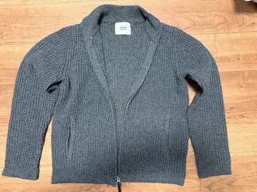 다케오 키쿠치 집업 니트 스웨터