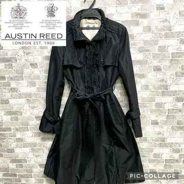 새상품급 AUSTIN REED 블랙 롱 코트 38