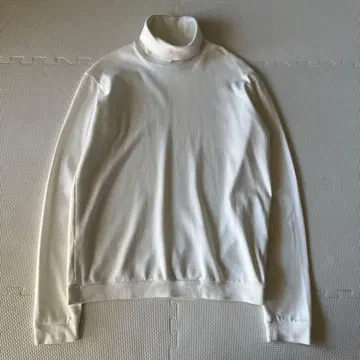 새상품급 MARKAWARE 터틀넥 티셔츠 2 화이트 이너 고급 면