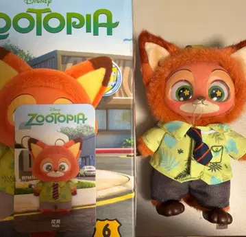 MINISO 주토피아 Zootopia 봉제 인형 닉