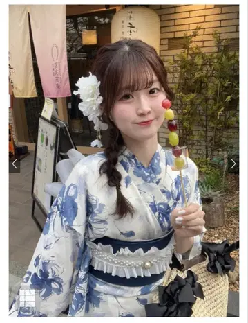 수채화 꽃무늬 유카타 세트 [fy028] 외 3점