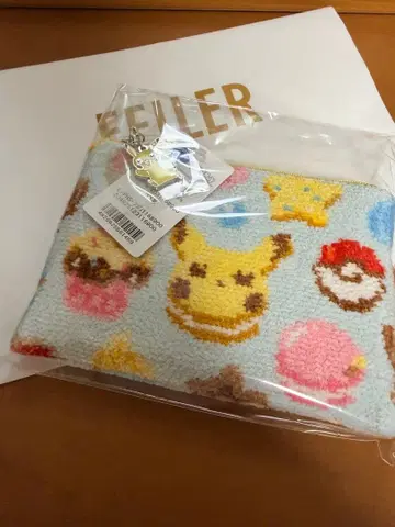 FEILER 포켓몬 콜라보 해피 스위츠 티슈 파우치 피카츄