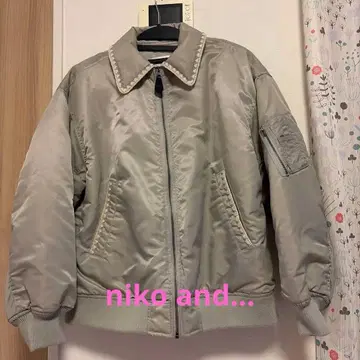 니코앤드 아우터 MA-1 새상품급