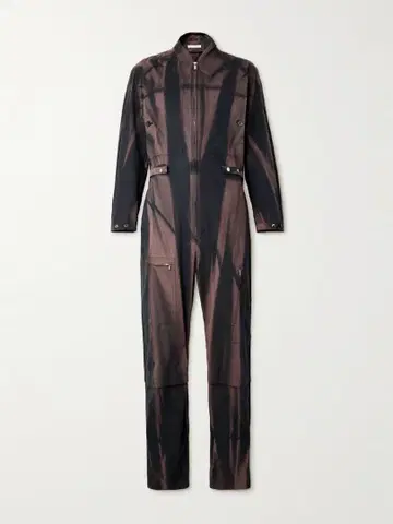 JIYONGKIM 선 페이드드 코튼 오버롤즈