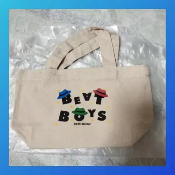 ALFEE BEAT BOYS 미니 토트백 은색 테이프 포함 무료배송