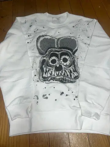 오리지널 맨투맨 RATFINK 할로윈 마스크 사이즈 38 새상품