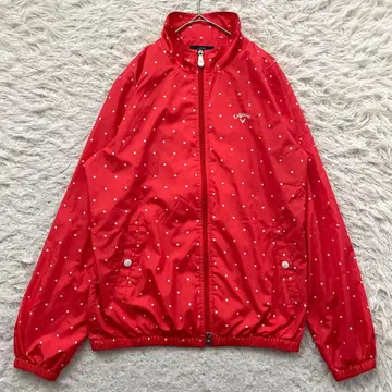 캘러웨이 나일론 올 패턴 나일론 자켓 빅 사이즈 워셔블