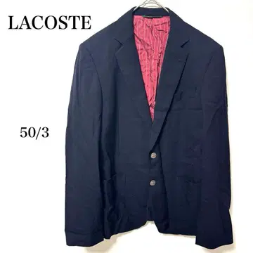 LACOSTE 라코스테 테일러드 자켓 악어 버튼 M 블랙