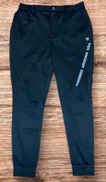 새상품급 PING 맨투맨 조거 팬츠 블랙 스트레치 블랙 L