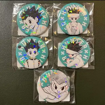 HUNTER x HUNTER 곤 올스타 캔뱃지 5종