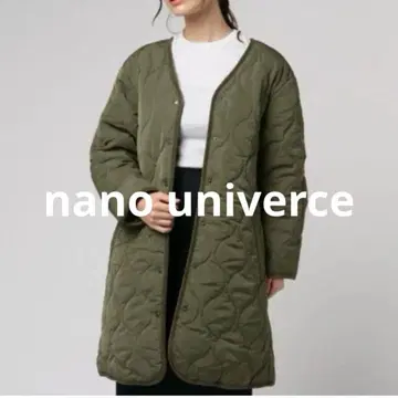 나노 유니버스 퀼팅 코트