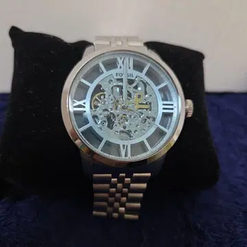 FOSSIL 스켈레톤 자동 와인딩