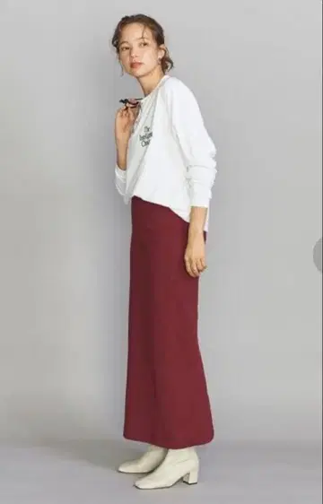 새상품 BEAUTY&YOUTH UNITED ARROWS 맥시 스커트