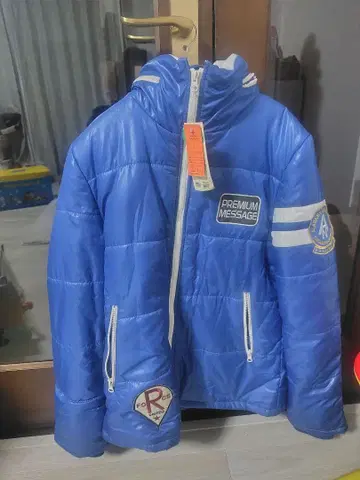 KRIFF MAYER 블루 다운 자켓