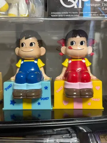 포코 페코짱 피규어 2체 세트 컬러풀