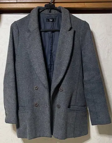 그레이 자켓 코트 여성용