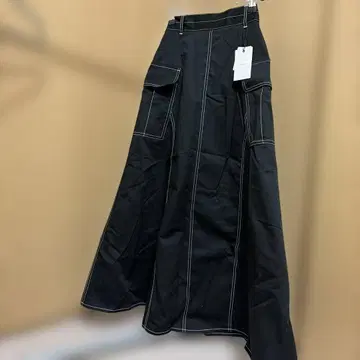 PAGEBOY 블랙 롱 스커트