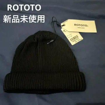 ROTOTO 블랙 니트 모자