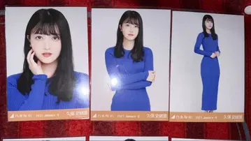 노기자카46 쿠보 시오리 롱 니트 원피스 컴프