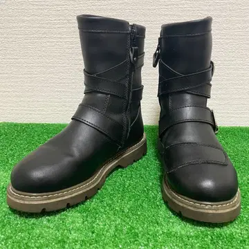 Rosso StyleLab 방수 가죽 라이더스 부츠