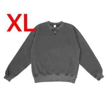 OVY 피그먼트 데미지 프로세싱 크루넥