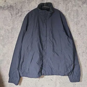 90s~00s Eddie Bauer 자켓 플리스 라이닝 리브 니트 옷깃