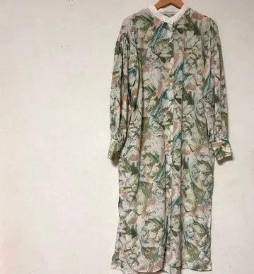 야마다야 스콧 클럽 radiate 라디에이트 긴팔 원피스 수채화