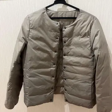 MUJI 그레이 다운 자켓 L 사이즈