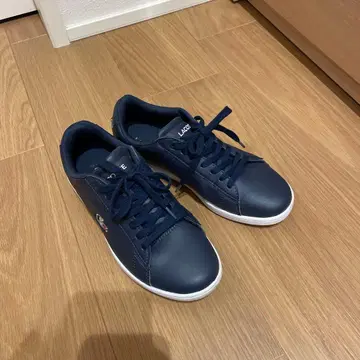 Lacoste 네이비 여성용 스니커즈 22.5cm