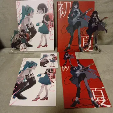 초여름 벚꽃 날씨와 타임머신 CD Ado 하츠네 미쿠 아크릴 스탠드 세트