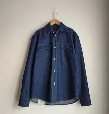 새상품급 NAMACHEKO 데님 셔츠 자켓 S 인디고