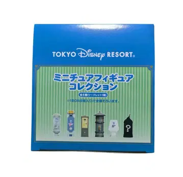 도쿄 디즈니 리조트 미니어처 피규어 컬렉션 패스트 패스 발권