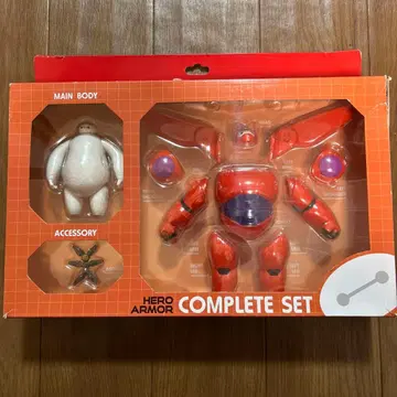 베이맥스 피규어 히어로 아머 컴플리트 세트