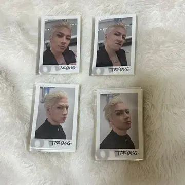 TAEYANG 온라인 복권 E상 스티커 전 종류