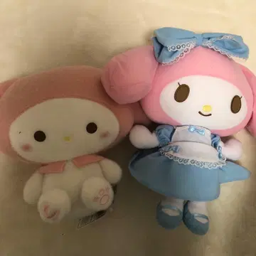 마이멜로디 봉제 인형 2개 묶음 판매 귀여운