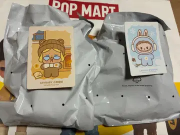 POPBEAN CRYBABY & LABUBU 봉제 인형 세트