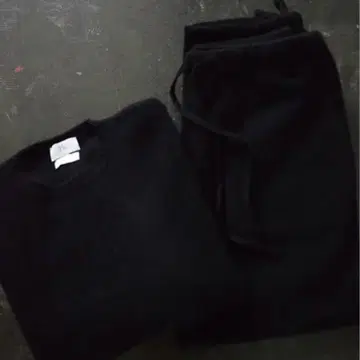 EX BLACK AMERICAN DEAD STOCK SWEATPANTS