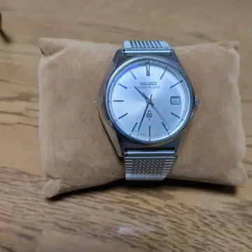 SEIKO 그랜드 쿼츠 실버 손목시계