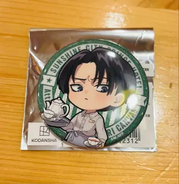 진격의 거인 이케프리 글리터 캔뱃지 리바이