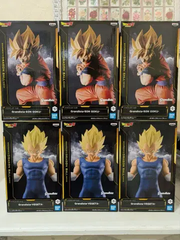 드래곤볼 그란디스타 묶음 판매 6체 세트