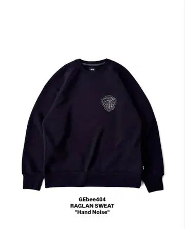 GEbee404 RAGLAN SWEAT Shade Purple L