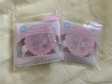 미사용 산리오 메조피아노 베리에짱 거울 & 빗 키티 시나몬