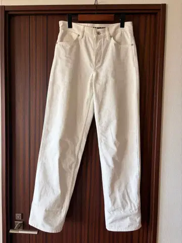 질 샌더+ 화이트 데님 팬츠 27