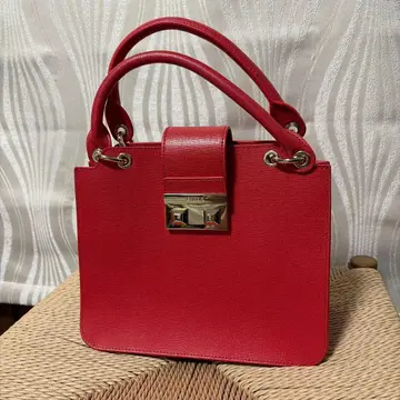 FURLA 빨간색 핸드백