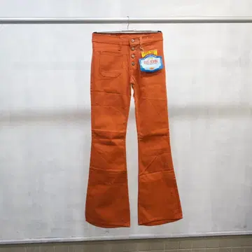 [ 70s ] BIG JOHN 벨보텀 데님 오렌지